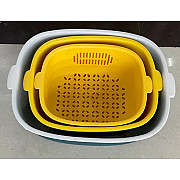 Миска з ситом Stenson R-90353-30 30х24.5 см Киев
