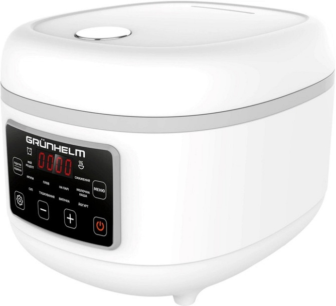 Мультиварка Grunhelm MC-35W 900 Вт біла Київ - изображение 1