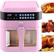 Мультипечь-аерофритюрница DMS HFG-7R 1800 Вт рожева Киев