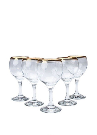 Набір келихів 260 мл 6 шт Atlantica Gurallar Art Craft 31-146-103 Киев - изображение 1