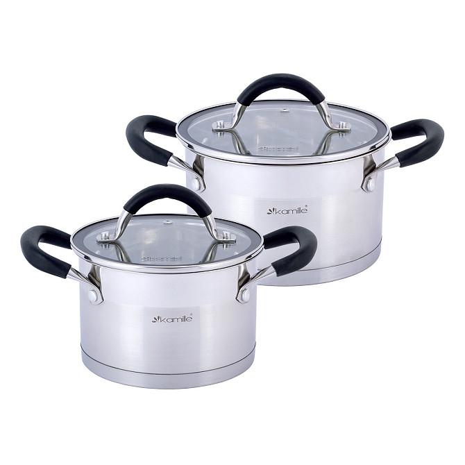 Набір каструль Kamille KM-5751 4 предмети Київ - изображение 1