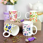 Набір кухлів Stenson Flower garden SA-00699 360 мл 12 шт Киев