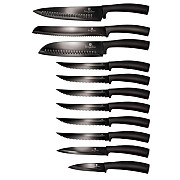 Набір ножів 11 предметів Black Silver Collection Berlinger Haus BH-2608 Киев