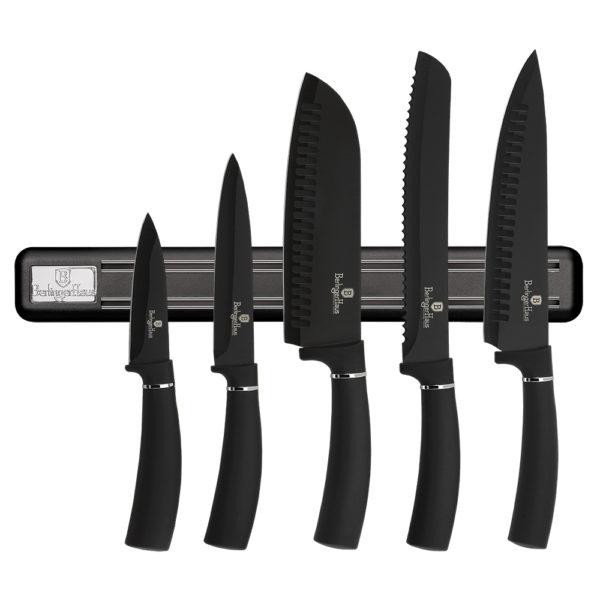 Набір ножів Berlinger Haus Black Silver Collection BH-2536 6 предметів Киев - изображение 1