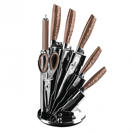 Набір ножів Berlinger Haus Metallic Line Rose Gold Edition BH-2462 8 предметів Киев - изображение 1