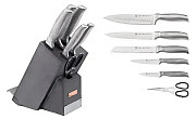 Набір ножів Edenberg EB-11023-Dark-grey 7 предметів темно-сірий Киев