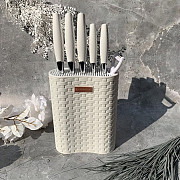 Набір ножів Edenberg EB-11025-White 7 предметів білий Киев