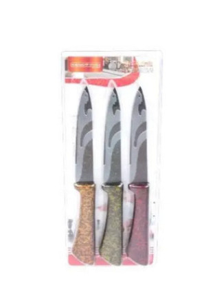 Набір ножів Frico Multicolor 2 FRU-908 3 предмети Киев - изображение 1