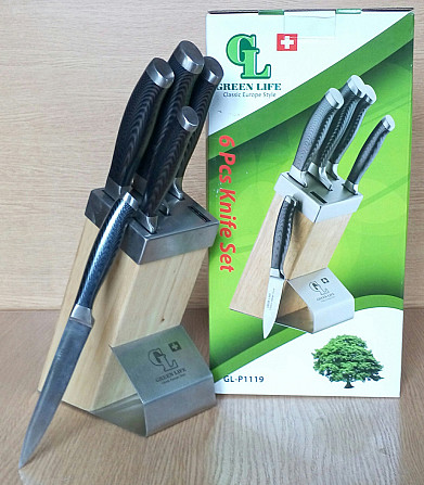 Набір ножів Green Life GL-1119 Київ - изображение 1