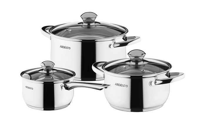 Набір посуду Ardesto Gemini Gourmet AR-1906-PS 6 предметів Київ - изображение 1