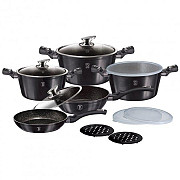Набір посуду Berlinger Haus Metallic Line Carbon Pro Edition BH-6886 13 предметів Київ