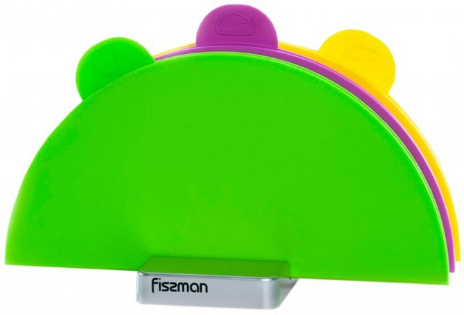 Набір обробних дощок Fissman AY-8798-CB 28х28 см 4 предмети Київ - изображение 1