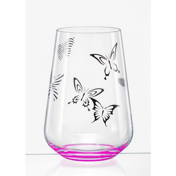 Набір склянок Bohemia Butterfly 23013/380S/S1432 380 мл 6 шт Киев - изображение 1