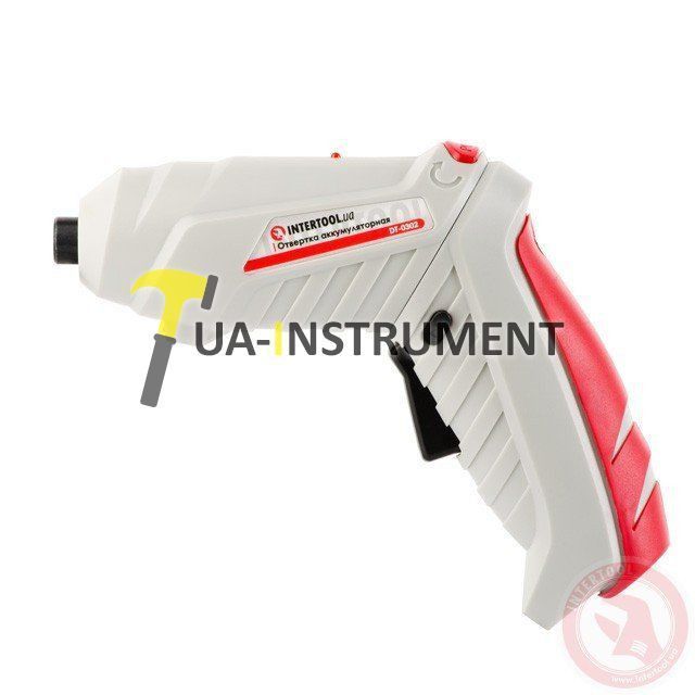 Отвертка аккумуляторная 3.6 В в кейсе INTERTOOL DT-0302 Кременчуг - изображение 1