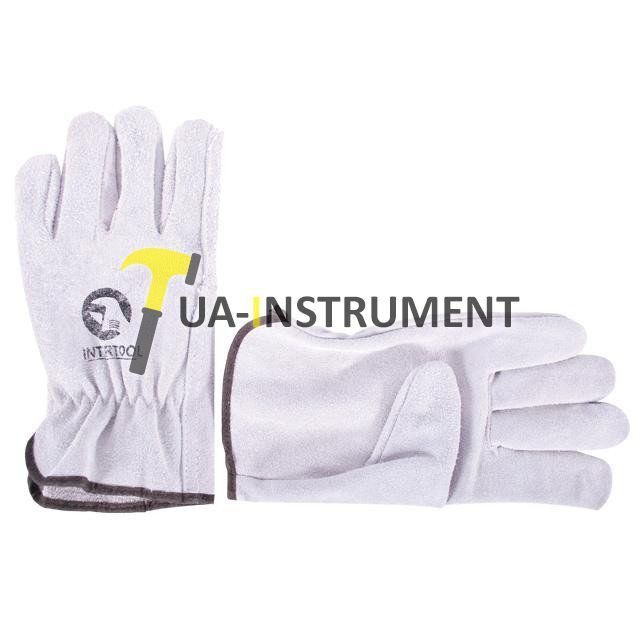 Перчатка замшевая 10"(ящ.120) Intertool SP-0155W Кременчуг - изображение 1