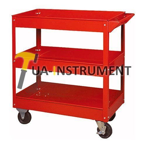 Тележка для инструмента TORIN TC302 (3 открытые полки) Кременчуг - изображение 1