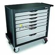 Тележка для инструмента TOPTUL 7 секций JUMBO NEW PRO-LINE (серая) TCBK0703 Кременчуг