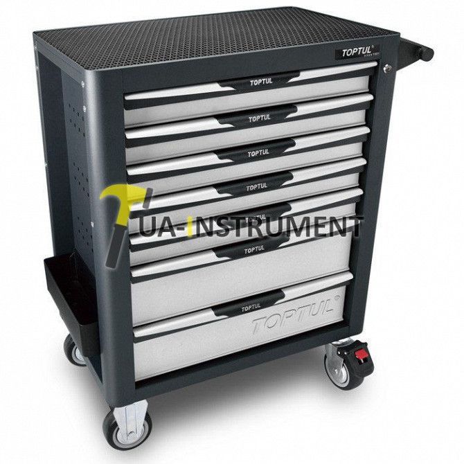 Тележка с инструментом TOPTUL (Pro-Plus) 7 секций 261ед. cерая GE-26109 Кременчуг - изображение 1