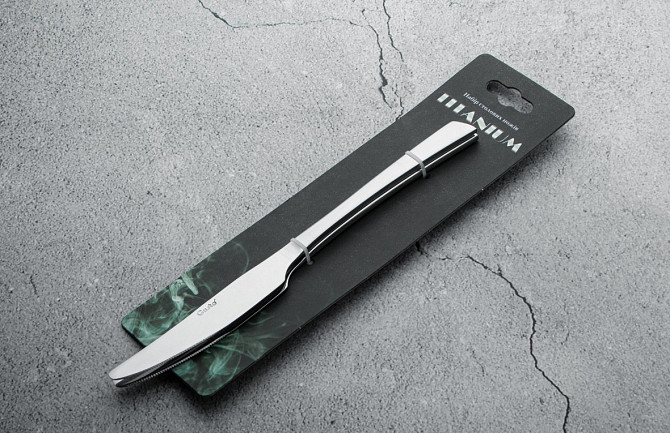 Набір столових ножів Gusto Titanium GT-K063-2 2 предмети Киев - изображение 1