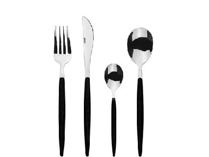 Набір столових приладів Bergner BG-45115-BK 24 предмети Киев - изображение 1