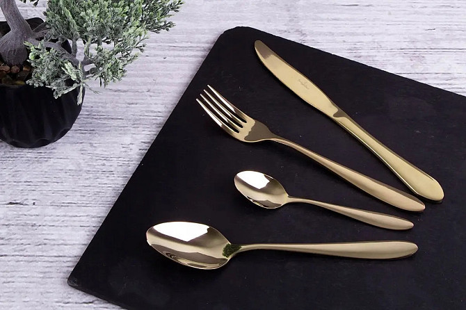 Набір столових приборів Berlinger Haus Cutlery sets BH-2639 24 предмети золотистий Київ - изображение 1