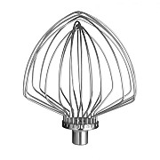 Насадка-віночок для чаші KitchenAid 5K7EW сіра Київ