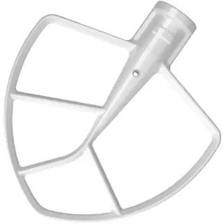Насадка-лопатка для чаші KitchenAid 5KSMBLWF біла Киев - изображение 1