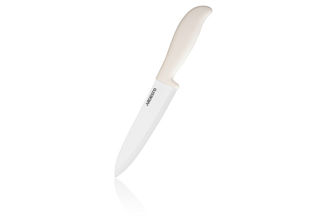 Ніж кухарський Ardesto Fresh AR-2127-CW 15 см білий Киев - изображение 1