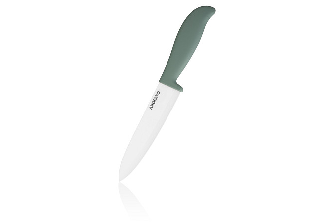Ніж кухарський Ardesto Fresh Green AR-2127-CZ 15 см Киев - изображение 1