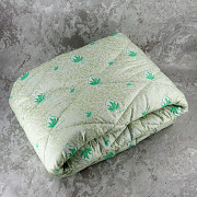 Ковдра закрита холлофайбер ALOE VERA (Мікрофібра) Двоспальна Євро 200х220 55076 Киев