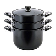 Пароварка 3-х рівнева Kamille KM-5826 24х29.2 см Киев