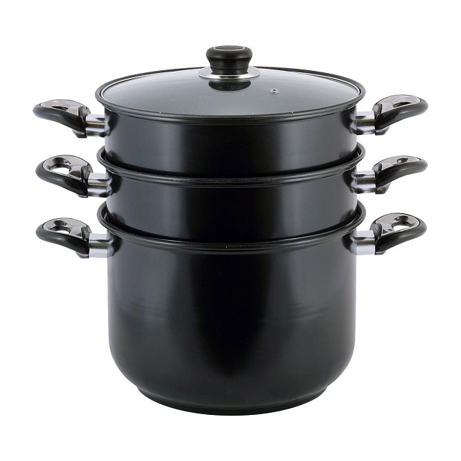 Пароварка 3-х рівнева Kamille KM-5832 26х32 см Киев - изображение 1