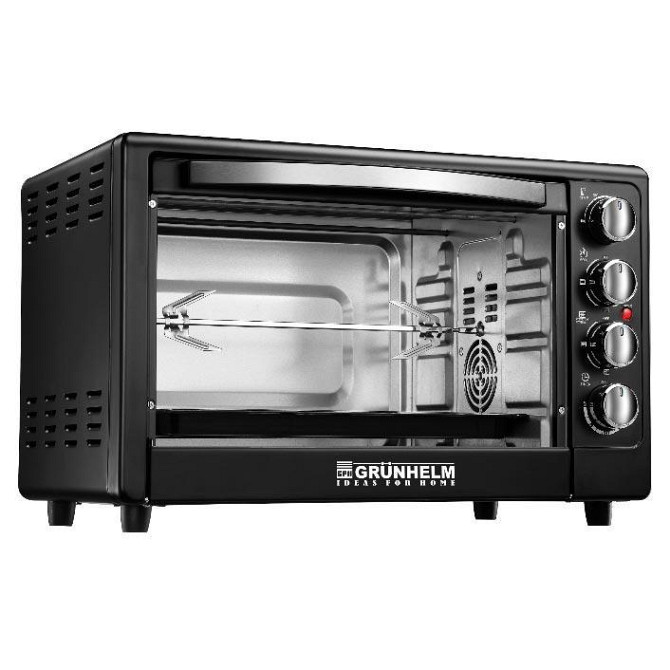 Піч електрична Grunhelm GN50ARC 50 л 2200 Вт чорна Київ - изображение 1