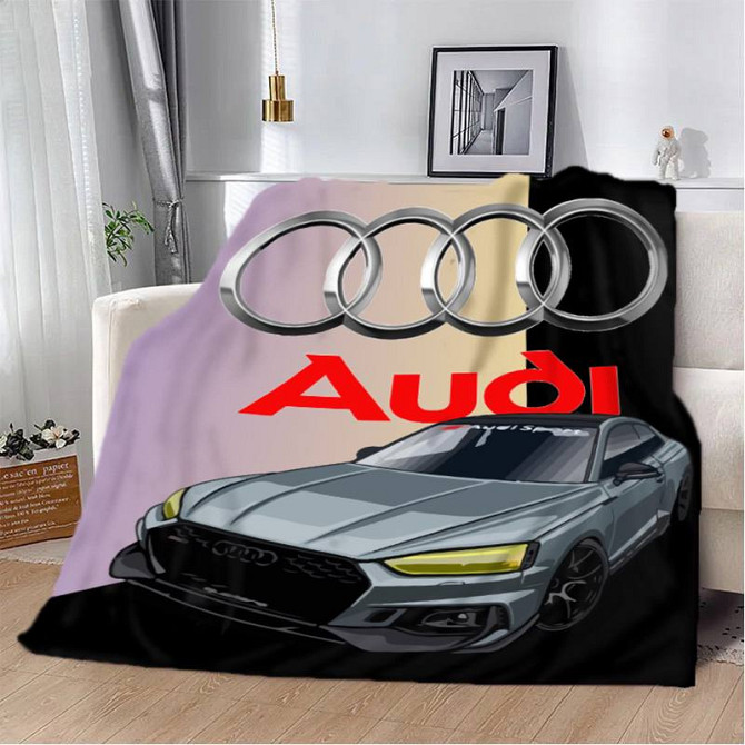 Плед 3D Audi 2595_A 12420 160х200 см Київ - изображение 1