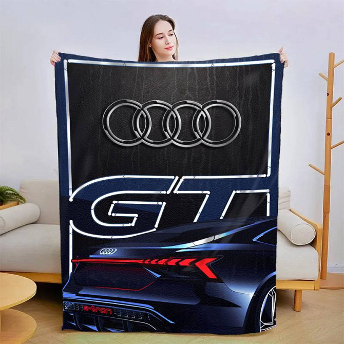 Плед 3D Audi GT 2959_B 13435 135х160 см Київ - изображение 1