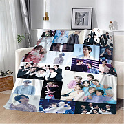 Плед 3D BTS 20222328_B 10603 135х160 см Киев