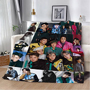 Плед 3D BTS №2 20222404_B 11613 135х160 см Киев