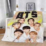 Плед 3D BTS №4 2913_A 13295 160х200 см Киев