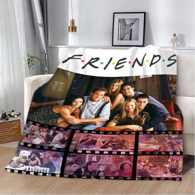Плед 3D FRIENDS №2 20222460_A 12291 160х200 см Киев - изображение 1