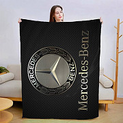 Плед 3D Mercedes-Benz Lux 2962_B 13444 135х160 см Киев