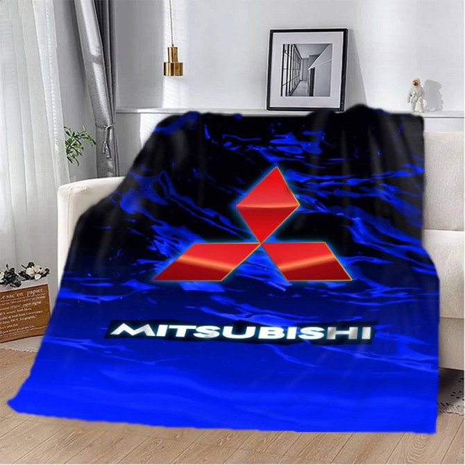Плед 3D MITSUBISHI blue 2729_A 12782 160х200 см Киев - изображение 1