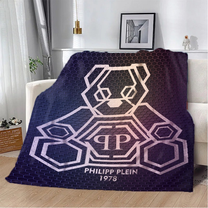 Плед 3D Philipp Plein Різнокольоровий 1978 20222336_B 10619 135х160 см Киев - изображение 1