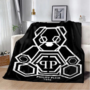 Плед 3D Philipp Plein Чорний 20222323_A 10592 160х200 см Киев