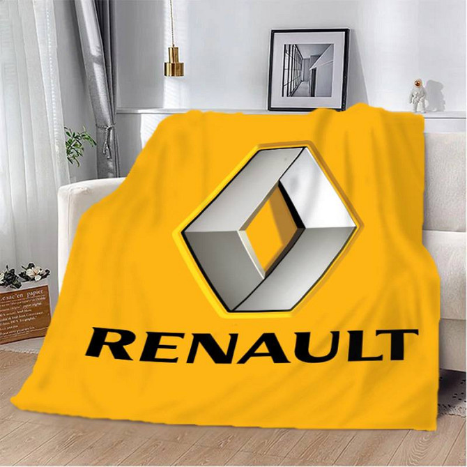 Плед 3D RENAULT 2680_A 12649 160х200 см Киев - изображение 1