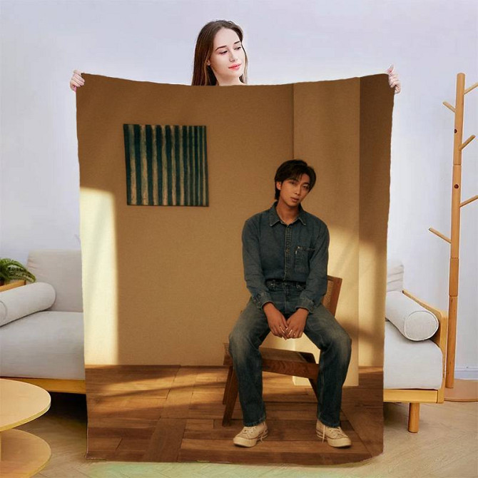 Плед 3D RM BTS 2942_A 13371 160х200 см Київ - изображение 1
