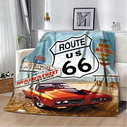 Плед 3D Route US 66 20222340_A 10626 160х200 см Київ