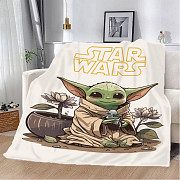 Плед 3D STAR WARS Малюк Йода 20222448_B 12256 135х160 см Київ