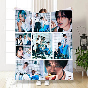 Плед 3D Stray Kids collage №2 3384_B 15808 135х160 см Київ