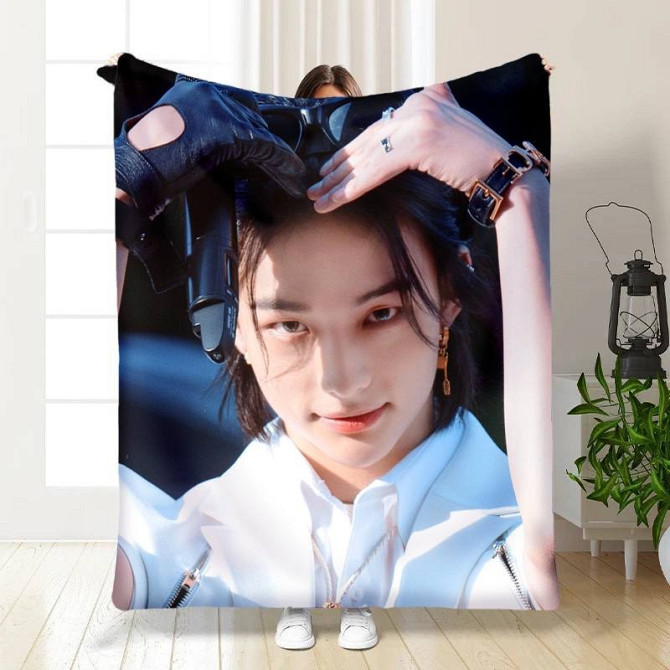 Плед 3D Stray Kids Hyunjin 3380_A 15799 160х200 см Київ - изображение 1