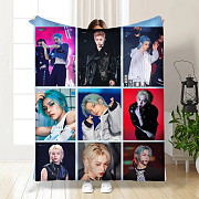 Плед 3D Stray Kids колаж 3369_A 15777 160х200 см Київ
